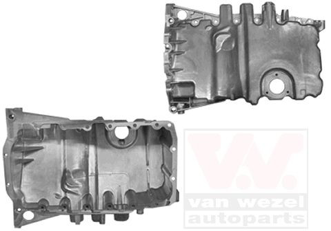 Піддон двигуна VAN Wezel 0326070 ціна, від 78.36 USD